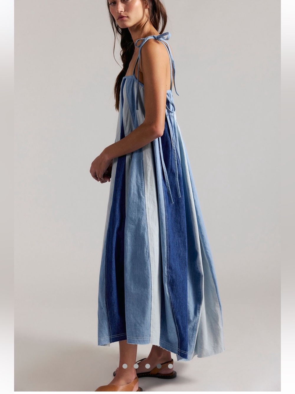 Free people denim dress - Picture 4 of 9